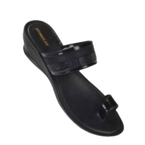 Paragon stimulus casual black heels sandal for women