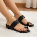 Paragon stimulus casual black heels sandal for women