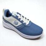 Ajanta lace up shoes for men blue -white