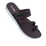 Vkc flat Glossy sandal for women Grape ( soft cushion)