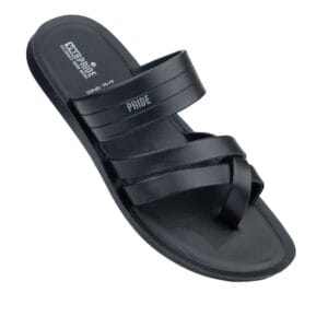 Vkc Black sandal for men