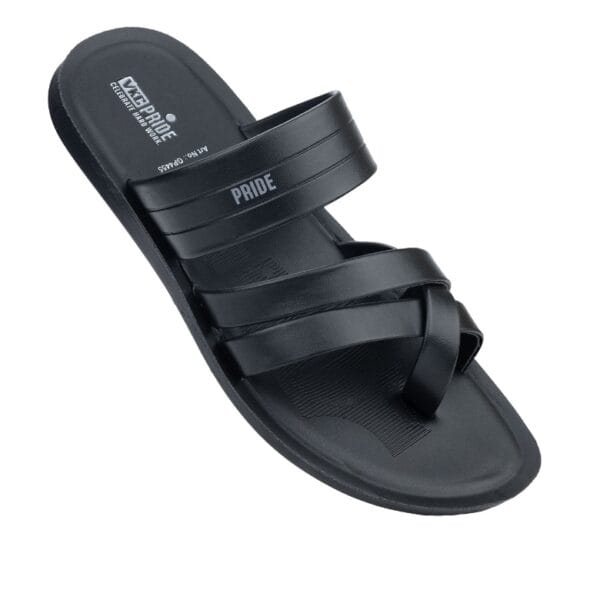 Vkc Black sandal for men