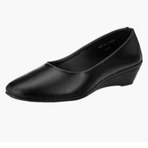 Walkaroo G16804 black office ladies bellies