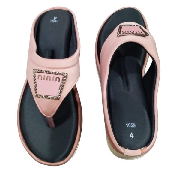 Fancy soft cushion heel sandals (1.5 inch) - Image 3