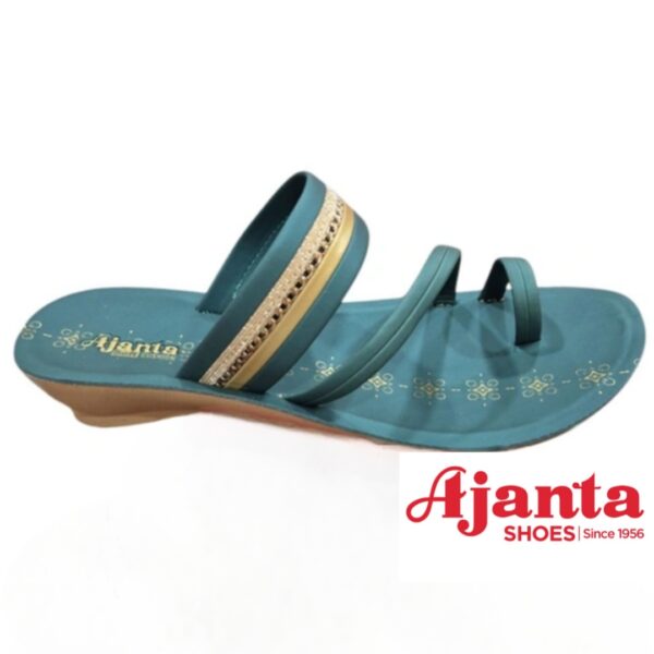 Ajanta casual women sandal sea green