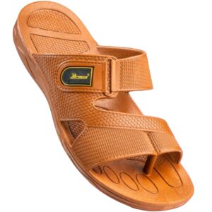 Paragon soft pvc men sandal Tan