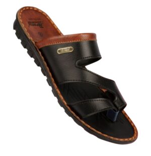 Paragon Black 6201casual men sandal (Soft)
