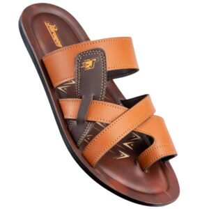 Paragon Tan 6693 covering sandal for men