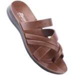 Paragon 6673 brown casual sandal for men