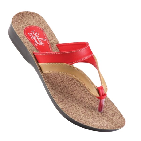Paragon solea 7990 Red casual women sandal