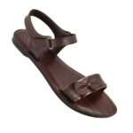 Walkaroo Wl7847 belt sandal for women choclate