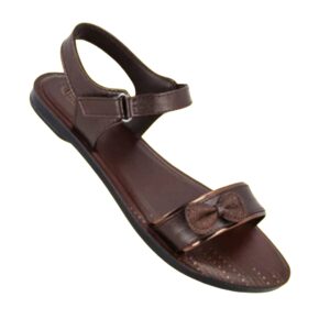 Walkaroo Wl7847 belt sandal for women choclate