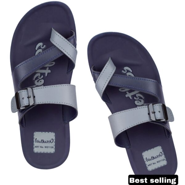 Walkaroo 21126 casual blue sandal for adult kids