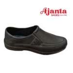 Ajanta 303 lightweight black pvc shoe for men