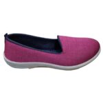 Khadim pink cotton bellies for women