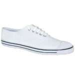 AJANTA lace - up white uniform shoes for adults unisex