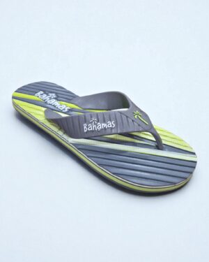 Trendy Bahamas men slippers Gry-pgrn