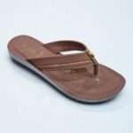 Vkc v shape sandal for women brown