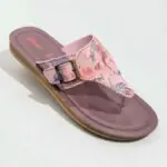 Paragon T shape pink flat sandal for women
