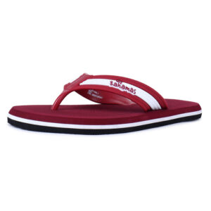 Bahamas burgendy soft comfortable men slippers