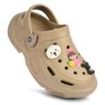 Women clogs sandal camel