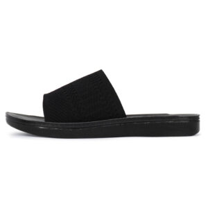 Flite Black slides for women pul 193