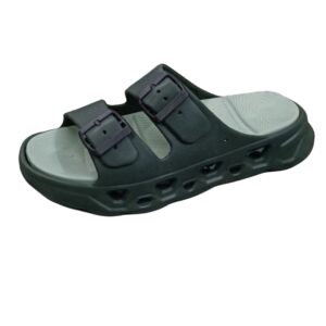 Eva Rubberized olive flip-flop for men