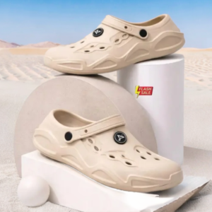 Latest men clogs Beige