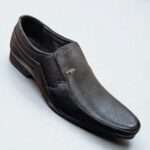 Pure geniune leather formal black for men