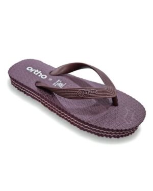 Ajanta brown Medifit ortho unisex slippers