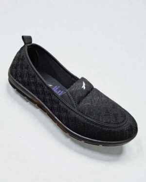 Flite lightweight casual black sneakers for women