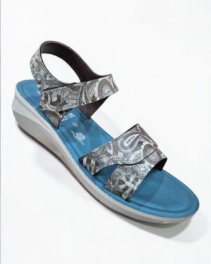 Vkc ladies belt sandal blue