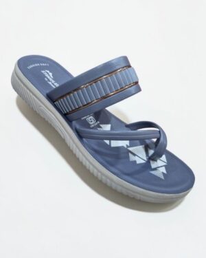 Stimulus casual flat sandal for women blue