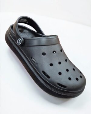 Flite men's black casual lightweight clogs