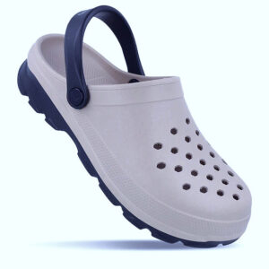 Walkaroo Light grey men clogs