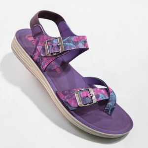Walkaroo printed belt sandal for women