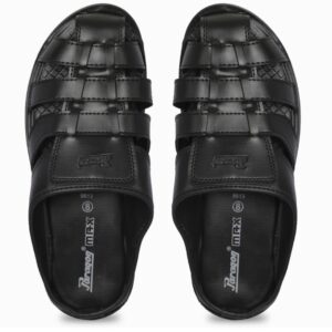 Paragon max men's casual sandals black