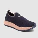 ASIAN Women’s Slip-On Walking Shoes | Lightweight Knit Sneakers with Memory Foam Comfort |