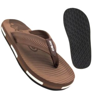 Aygo Super soft men slippers Brown