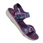 Walkaroo printed belt sandal for women