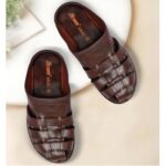 Paragon max brown casual sandals for men