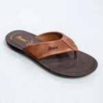 Paragon wide v shape casual sandal for men soft cushion