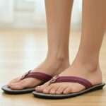 Ajanta V Shape Flat Sandals for Women | Lightweight Comfortable Casual Daily Wear Ladies Flats