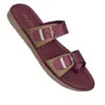 Vkc marron flat sandal for women