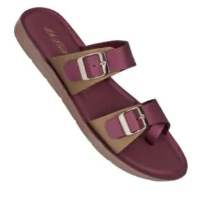 Vkc marron flat sandal for women