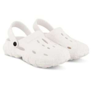 Versatile white men clogs - soft & comfort
