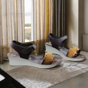 Pu - light heel ladies belt sandal